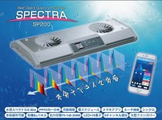 画像1: 【飼育用品・器具】【LED照明】SPECTRA スペクトラ　SP200　ブラック (1)