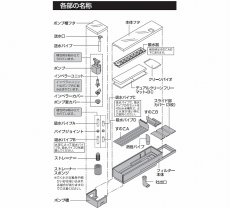 画像5: 【飼育用品・器具】デュアルクリーンフリー DC-4560[幅45〜60cm水槽用上部式フィルター]スライド式 GEX (5)