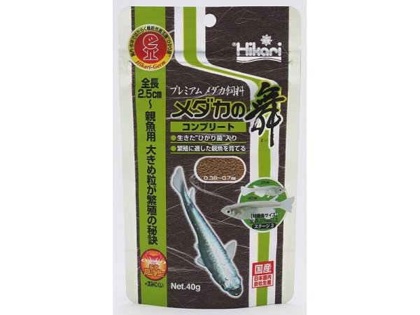 飼育用品・餌】 【通販】キョーリン メダカの舞 コンプリート 40g【乾燥餌】 (淡水用)(餌) - ペットバルーン ネットショップ